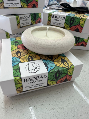 Baobab and Acacia Scented Candle
