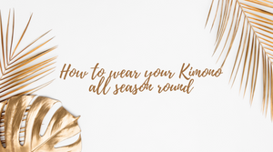 How to wear your Kimono all season round - inspiration from Gigi Hadid ;)