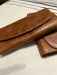 Lady's Leather Purse - Clip Closure
