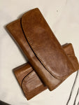 Lady's Leather Purse - Clip Closure