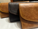 Lady's Leather Purse - Clip Closure