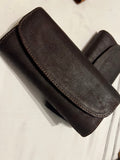 Lady's Leather Purse - Clip Closure
