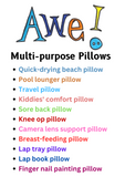 Beach and Travel Pillows