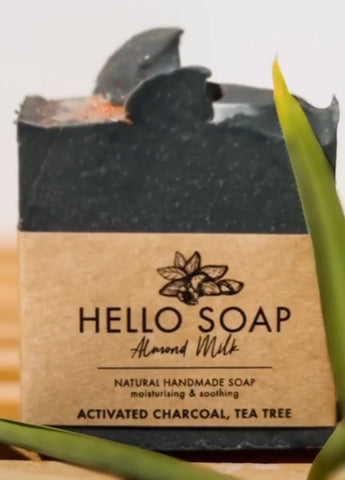 HELLO Soap - Activated Charcoal, Tea Tree