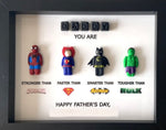 Hue & Me - Fathers Day: Super Heroes Frame