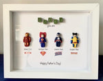 Hue & Me - Fathers Day: Super Heroes Frame