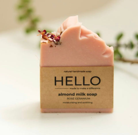 HELLO Soap - Rose Geranium