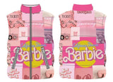 Characters Bomber Half Jacket