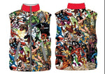 Characters Bomber Half Jacket