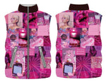 Characters Bomber Half Jacket