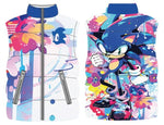 Characters Bomber Half Jacket