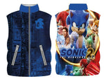 Characters Bomber Half Jacket