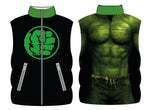 Characters Bomber Half Jacket
