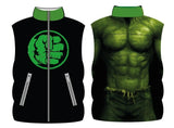 Characters Bomber Half Jacket