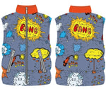 Characters Bomber Half Jacket