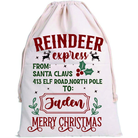 Customizable Christmas Bags