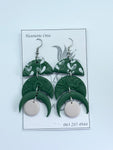 Otto Jewellery Moon Drop Earrings