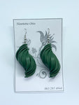 Otto Jewellery Silver Twisted Drop Earrings