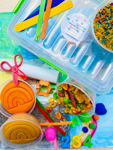 Yes to the Mess Sensory Home Kit - Rainbow