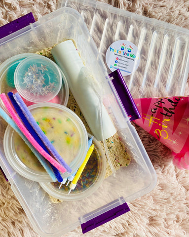 Yes to the Mess Sensory Home Kit - Birthday Cake