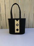Hand Beaded Basket Bag