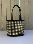 Hand Beaded Basket Bag