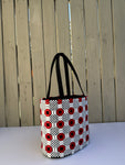 Hand Beaded Basket Bag