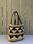 Hand Beaded Basket Bag