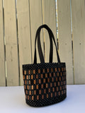 Hand Beaded Basket Bag