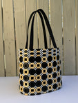 Hand Beaded Basket Bag