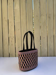 Hand Beaded Basket Bag