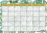 Monthly Planners - Jelly Pickle