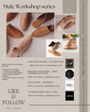 Sandal Bar Pop Up - DIY Leather Shoe workshop
