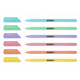 KORES KOR-M PENS PASTEL - SET 6 (BLUE INK)