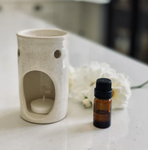 Ceramic candle oil burner