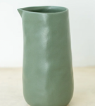 Ceramic stone handless jug