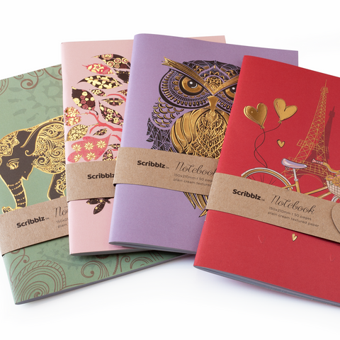 SCRIBBLZ A5 NOTEBOOKS