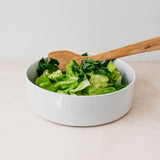 White Denmark Salad Bowl