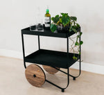 Steel Drinks Trolley