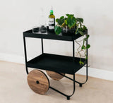 Steel Drinks Trolley