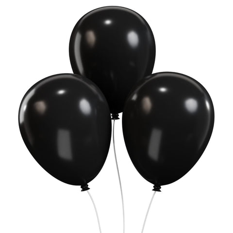 Black Helium Balloons
