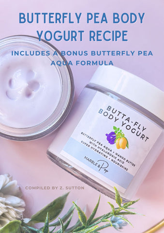 Butterfly Pea Body Yoghurt Recipe eBook