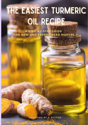 Turmeric Oil Recipe eBook