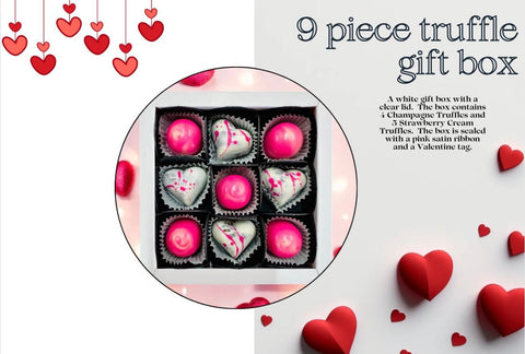 9 Piece Truffle gift box