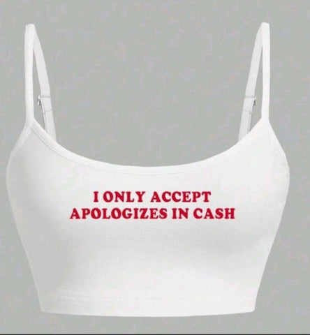 CUD (Apologies in cash)