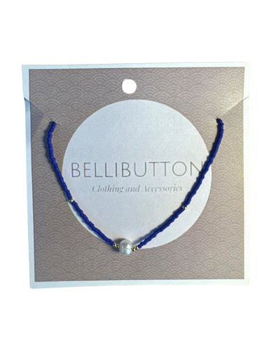 Blue and white Necklace