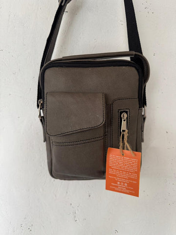 Gray Sling Bag