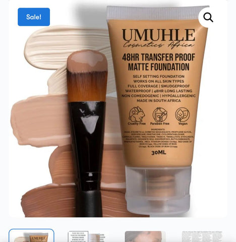 48hr Transfer Proof Matte Foundation