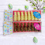 8 Piece Chocolate Bunny Set