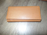 Lady's Leather Purse - Clip Closure